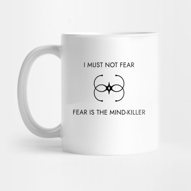 Bene Gesserit - I must not fear (light background shirt) by Markadesign